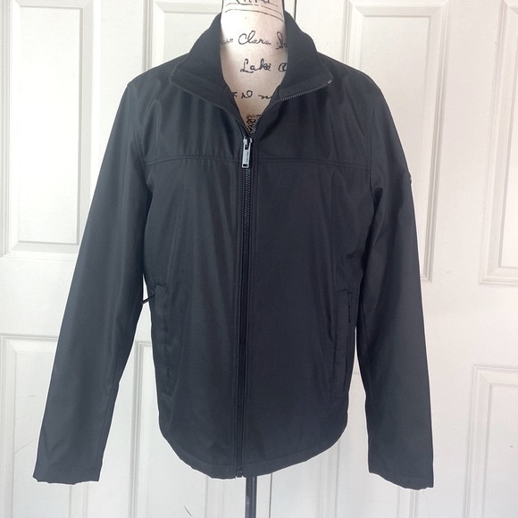 Calvin Klein Classic Midweight Stand Collar Jacket - Picture 1 of 11